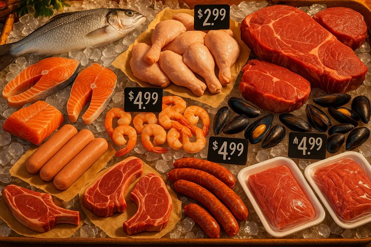 All Meat & Seafood