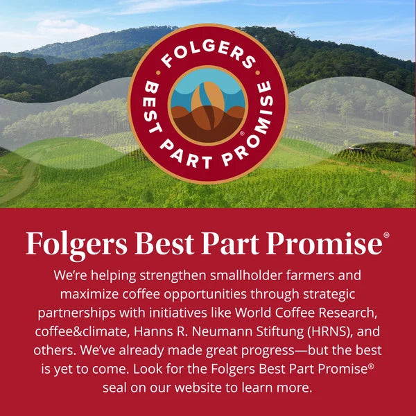 Folgers Classic Roast Ground Coffee, Medium Roast 9.6 oz