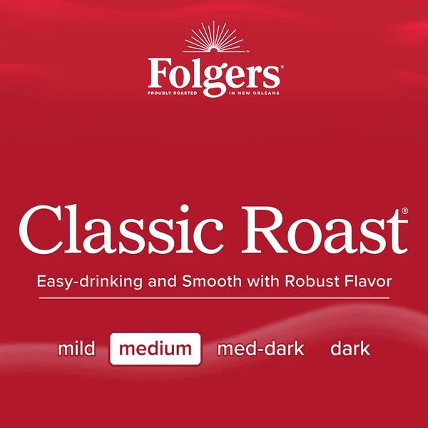 Folgers Classic Roast Instant Coffee 8 oz