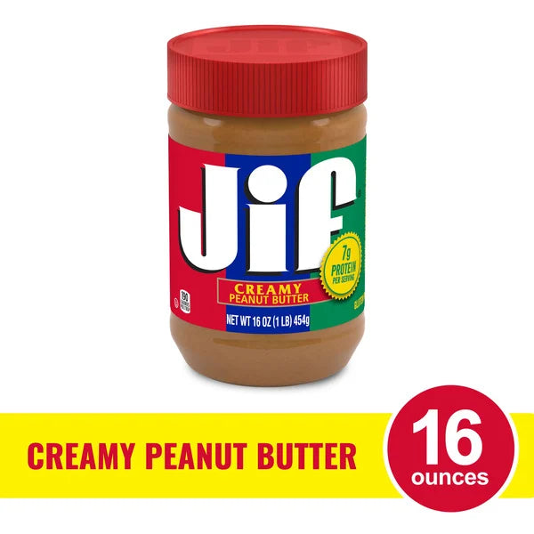 Jif Creamy Peanut Butter 16 oz