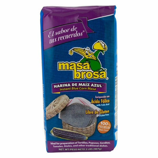 Masa Brosa Blue Corn Masa, Instant 2 lb