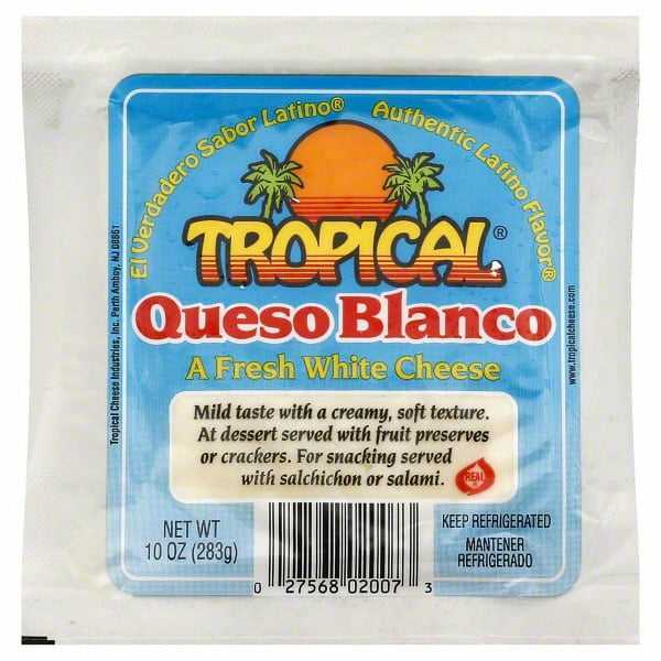 Tropical Cheese, Queso Blanco 10 oz