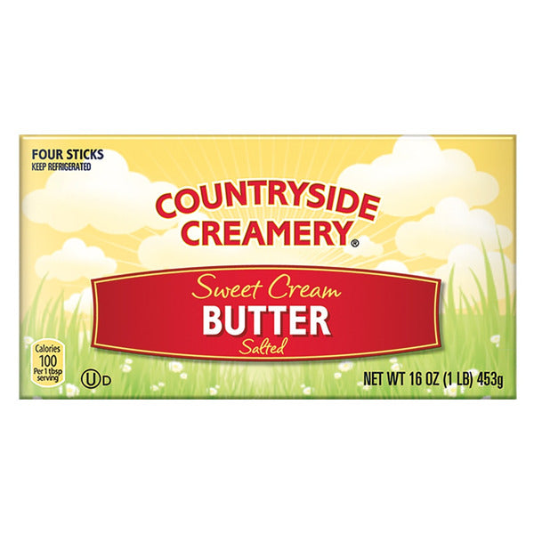 Countryside Creamery Salted Butter Quarters 16 oz