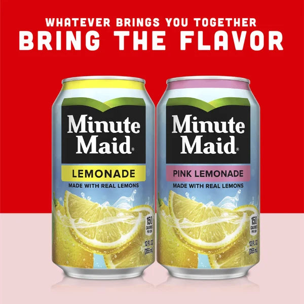 Minute Maid Lemonade Made W/ Real Lemons 12 fl oz