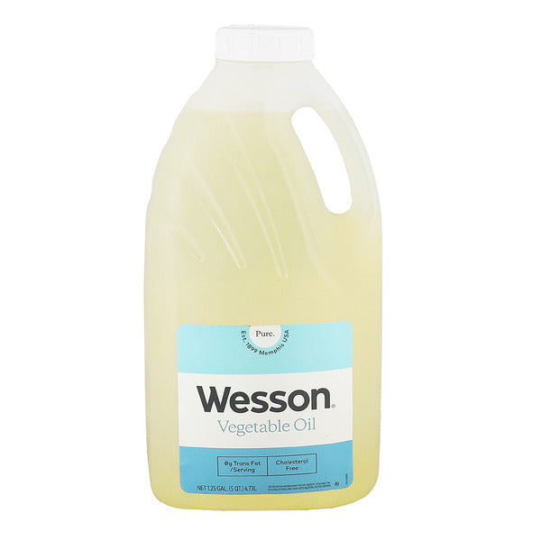 Wesson Vegetable Oil 125 fl oz