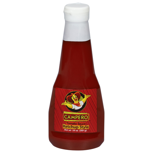 Pollo Campero Tomato Sauce, Ketchup Style 14 oz