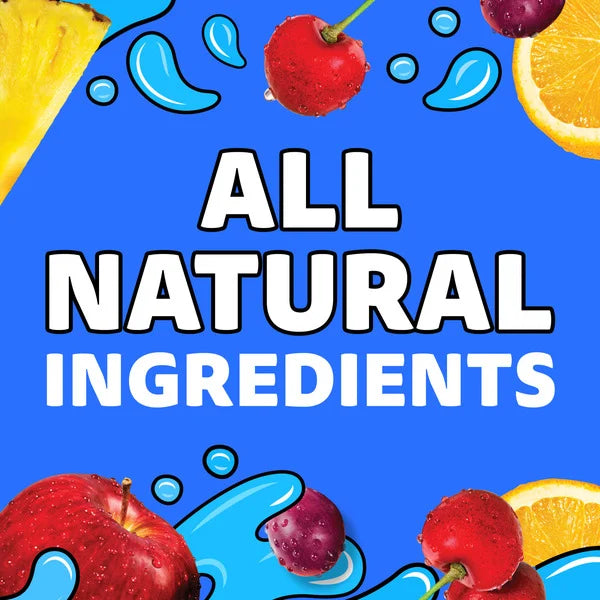 Capri Sun Fruit Punch Naturally Flavored Kids Juice Blend Drink Pouches 6 fl oz