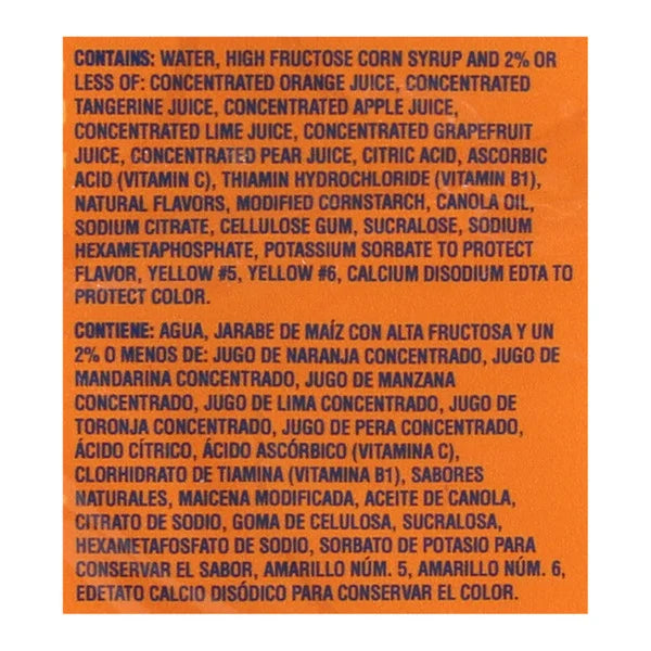 SunnyD Tangy Original Orange Juice Drink 6.75 oz