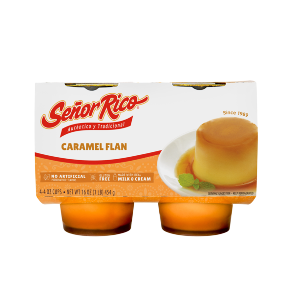 Señor Rico Caramel Flan 4 oz