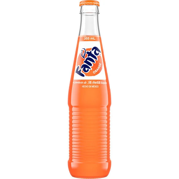 Fanta De Mexico Orange Soda 355 ml