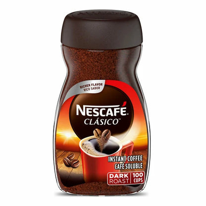 NESCAFÉ Clásico Dark Roast Instant Coffee 7 oz