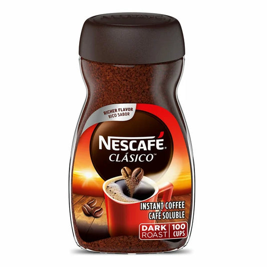 NESCAFÉ Clásico Dark Roast Instant Coffee 7 oz