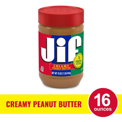 Jif Creamy Peanut Butter 16 oz