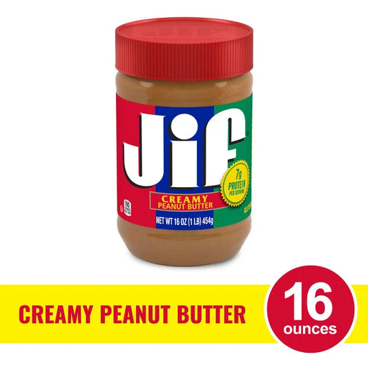 Jif Creamy Peanut Butter 16 oz