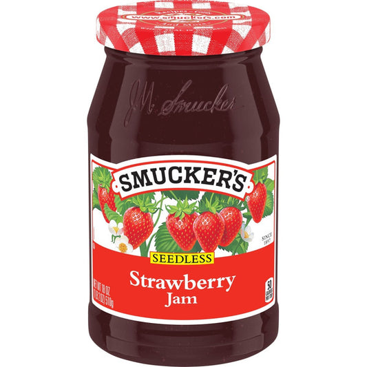 Smucker's Seedless Strawberry Jam 18 oz