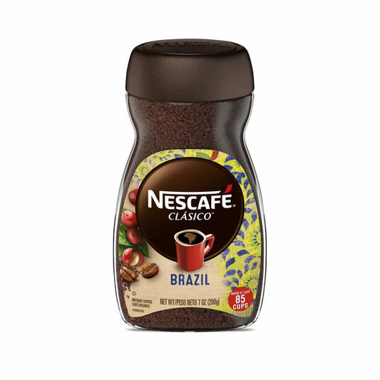 NESCAFÉ CLÁSICO Brazil Dark Roast Instant Coffee 7 oz