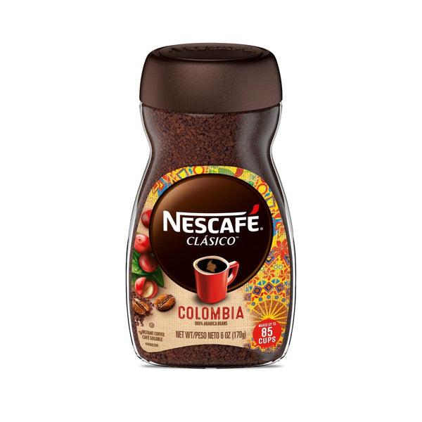 NESCAFÉ Clásico Colombia Medium Roast Instant Coffee 6 oz
