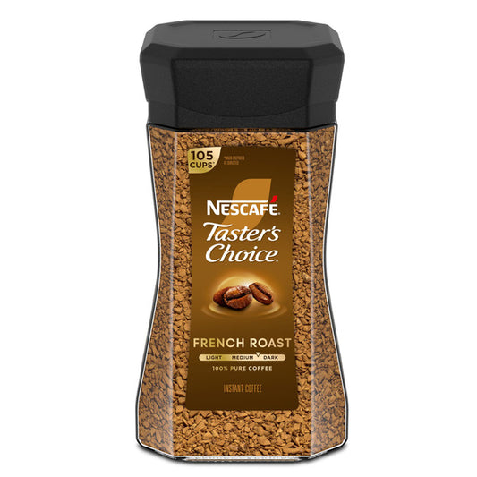 NESCAFÉ Taster's Choice French Roast Medium-Dark Roast Instant Coffee 7 oz