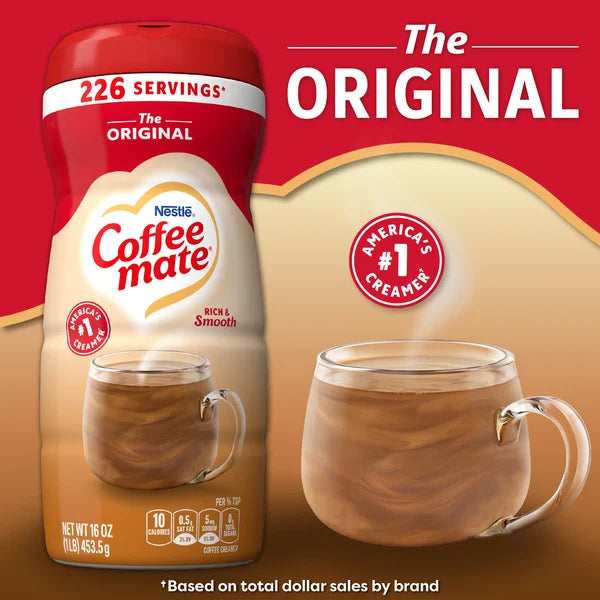 Nestle Coffee mate Original Powdered Coffee Creamer 16 oz