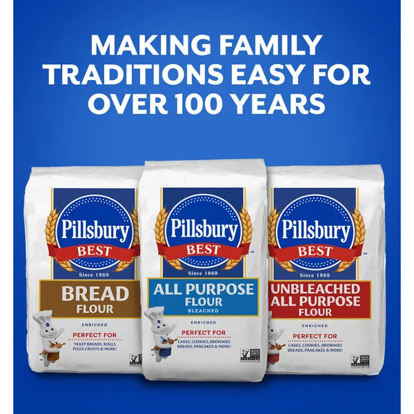 Pillsbury Best Bleached All Purpose Flour, 5 lb Bag
