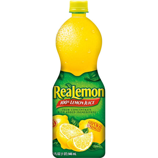 ReaLemon 100% Lemon Juice 32 fl oz