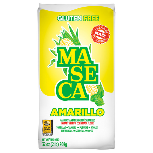 MASECA Amarillo Instant Yellow Corn Masa Flour 32 oz