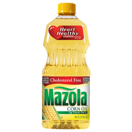 Mazola Corn Oil, Cholesterol Free 40 fl oz