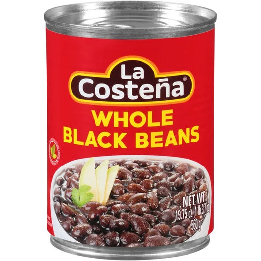 La Costeña Whole Black Beans 19.75 oz