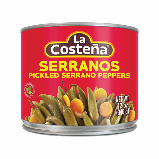 La Costeña Serranos 12 oz