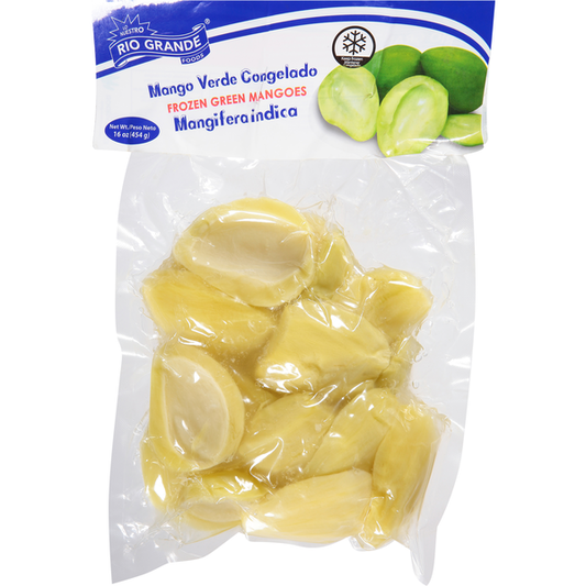 Rio Grande Foods Green Mangoes, Frozen 16 oz