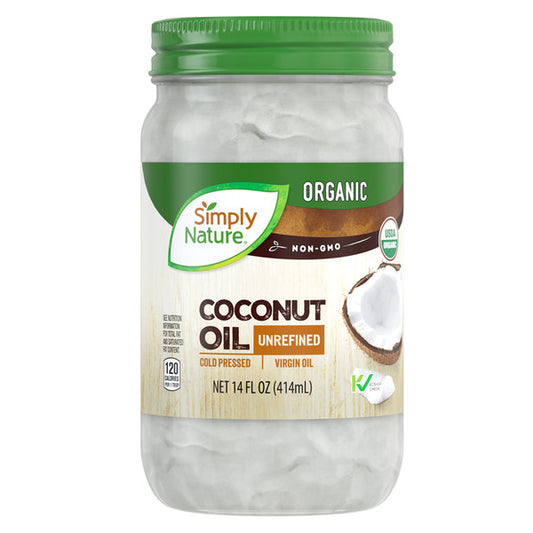 Simply Nature Organic Coconut Oil 14 fl oz