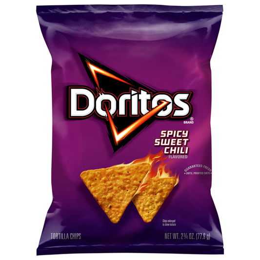 Doritos Flavored Tortilla Chips, Spicy Sweet Chili 2.75 oz
