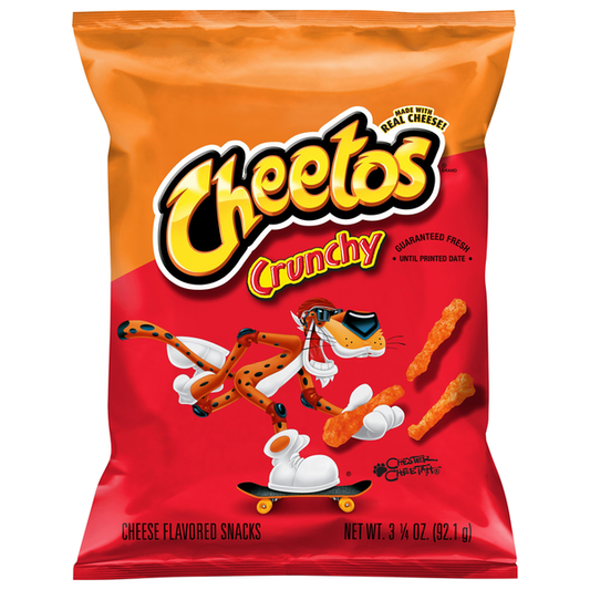 Cheetos Crunchy, Cheese Flavored Snacks 3.25 oz