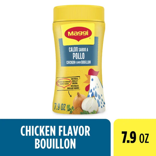 Maggi Caldo Sabor A Pollo Chicken Flavored Bouillon Powder Granulated Chicken Soup Seasoning 7.9 oz