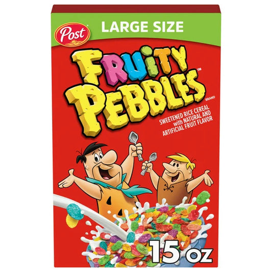 Post Fruity Pebbles 15 oz