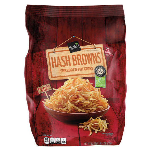 Season's Choice Shredded Hash Browns 30 oz