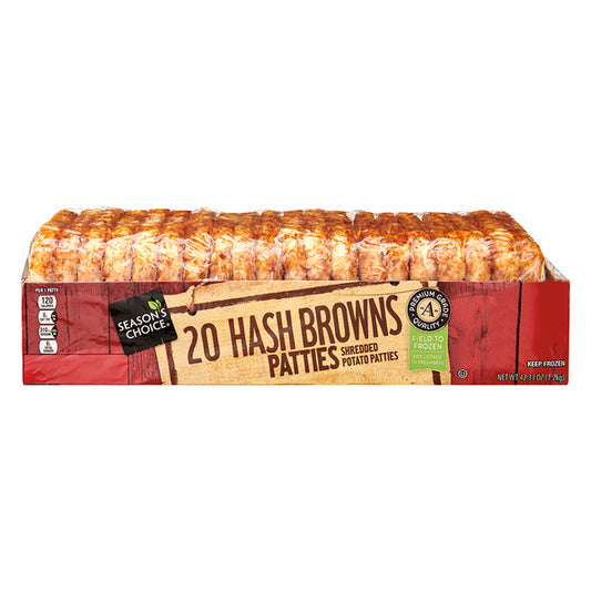 Season's Choice Hash Brown Patties 20 ct