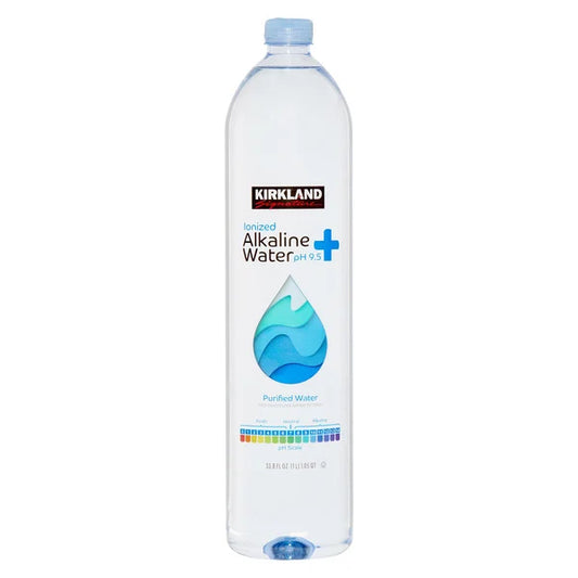 Kirkland Signature Alkaline Water, 1 L, 1-count 33.8 fl oz