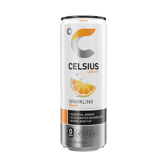 Celsius Sparkling Orange Drink 12 fl oz