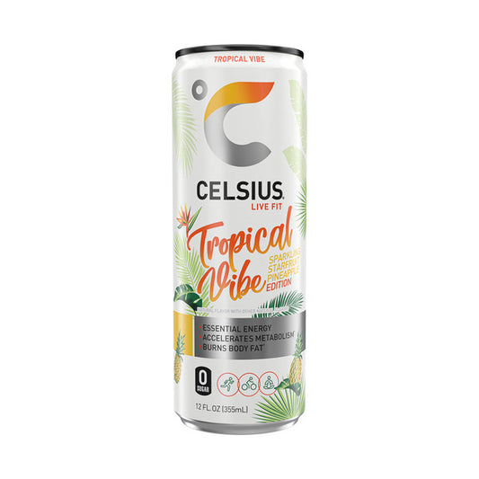 Celsius Sparkling Tropical Vibe 12 fl oz