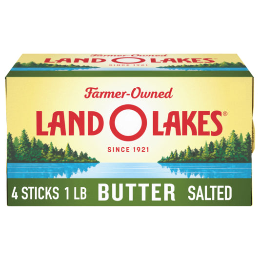 Land O Lakes Salted Butter, Made with Sweet Cream and Salt 1 lb