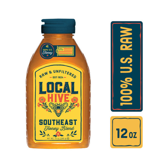 Local Hive™ Raw & Unfiltered Southeast Honey 12 oz