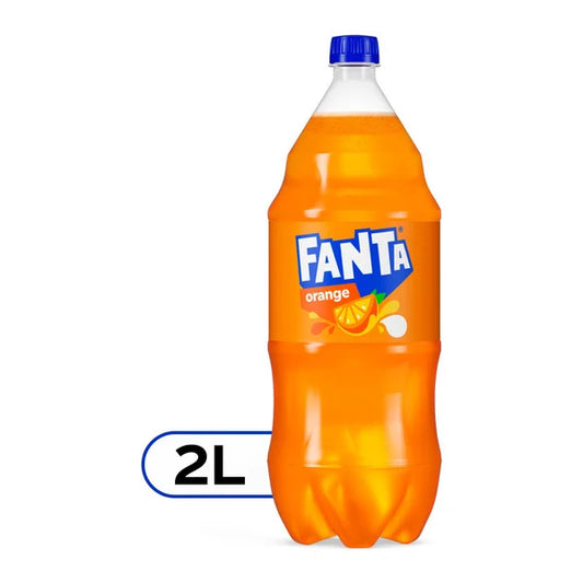 Fanta® Orange Caffeine Free Soda Bottle 2 L