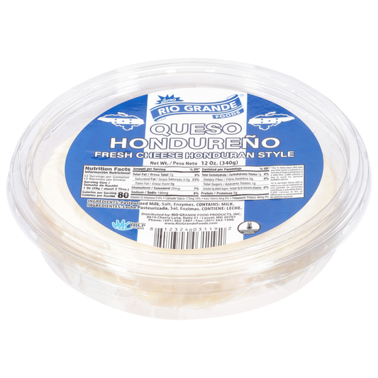 Rio Grande Foods Fresh Cheese, Honduran Style 12 oz