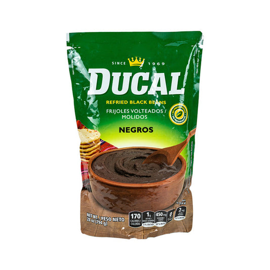 Ducal Refried Black Beans 28 oz