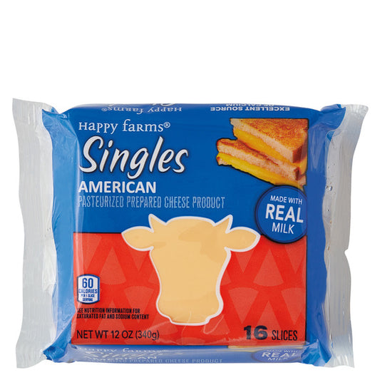 Happy Farms American Cheese Singles 12 oz