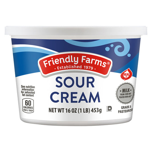Friendly Farms Sour Cream 16 oz