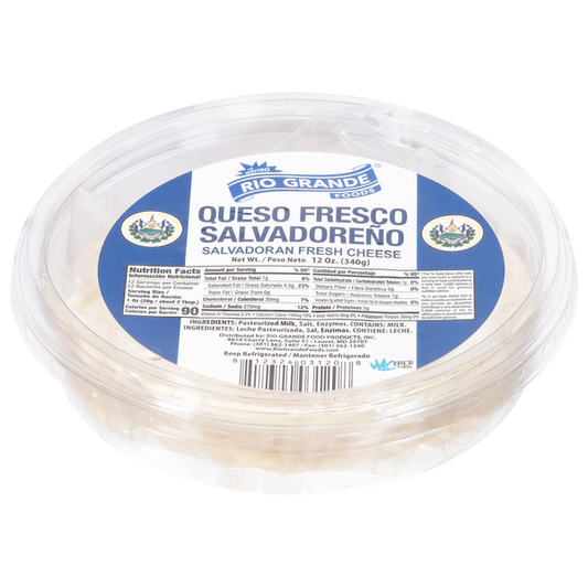 Rio Grande Foods Fresh Cheese, Salvadoran 12 oz