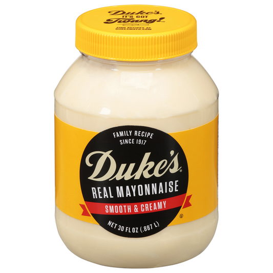 Duke's Mayonnaise, Real, Smooth & Creamy 30 fl oz