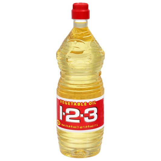 1-2-3 Vegetable Cooking Oil 33.8 fl oz
